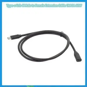 Aomoproing FOR High Speed Super Fast USB 3.1 Type C Male to C Female Extension Sync Cable Cord For Switch Book More