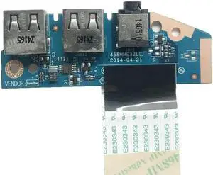 Aomoproing FOR LS-B183P For 430 440 450 455 470 G2 Audio USB Board With Cable