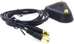 Aomoproing SMA Male to SMA Female Cable RG174 RF Connector Adapter WIFI Antenna Extension Cable with Magnetic Base