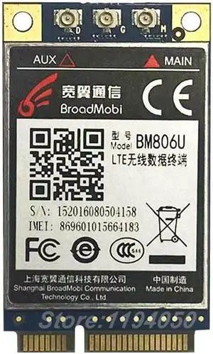 Aomoproing 4G module BM806U replaces u8300w u9300w PCIe model LTE Cat 4 150Mbps FDD-LTE TDD-LTE HSPA/UMTS GSM/GPRS/EDGE