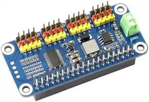 Aomoproing 16-CH 12-Bit PWM Servo Motor Driver Module Shield Expansion Board HAT for Raspberry Pi RPI Zero W WH 3B Plus 4B