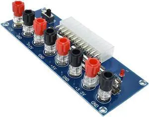 Aomoproing FOR XH-M229 ATX Desktop PC Chassis Power Transfer to Adapter Board Power Supply Circuit Module 24Pin Output Terminal 24 Pin