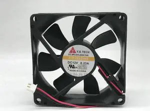 Aomoproing FD128025HS 8025 80X80X25mm 8cm DC 12V Brushless 0.23A 8CM Computer PC Cooling Fan Aomoproing FD128025HS 8025 80X80X25mm 8cm DC 12V Brushless 0.23A 8CM Computer PC Cooling Fan