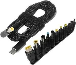 Aomoproing FOR 100W Type C Laptop Power Adapter Connector Plug USB Type C To Universal Laptop Jack Charging Cable Cord 1.8M Aomoproing FOR 100W Type C Laptop Power Adapter Connector Plug USB Type C To Universal Laptop Jack Charging Cable Cord 1.8M