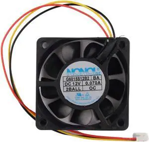 Aomoproing For NONOISE G6015S12B2 BA 12V 0.070A 6015 3pin Cooling Fan for Samsung DLP TV Aomoproing For NONOISE G6015S12B2 BA 12V 0.070A 6015 3pin Cooling Fan for Samsung DLP TV