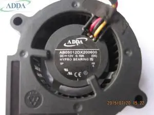Aomoproing FOR ADDA 5cm AB05012DX200600 5020 12v 0.15a Blower Cooling fan