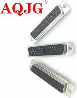 Aomoproing  DB62 DB-62 DB62F 62 pin 3 Row D-SUB DSUB Female Soldering Connector DB62 Male 1male +1female