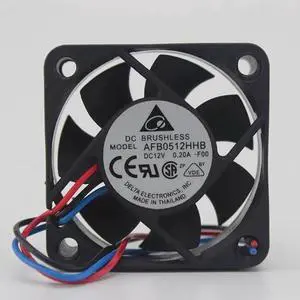 Aomoproing AFB0512HHB 5015 12V 0.20A 5CM Cm Double Ball Air Volume Fan Aomoproing AFB0512HHB 5015 12V 0.20A 5CM Cm Double Ball Air Volume Fan