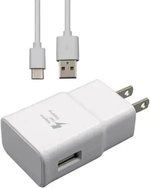 Aomoproing Cable de datos para Samsung Galaxy Tab S3 SM-T820 T825, cargador rápido USB de 9V/5V para EE. UU.