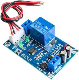 Aomoproing Controlador de nivel de agua XH-M203, controlador automático de nivel de agua, interruptor de nivel de agua, regulador de voltaje de bomba de agua