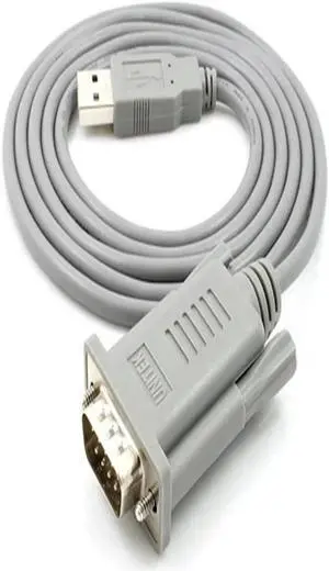 Aomoproing FOR USB 2.0 to Serial 9pin DB9 com rs232 Adapter Cable win7 win8 32&64 bit Y-1050