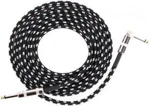 Aomoproing 300cm Professional Instrument Cable, Guitar Cable for Speaker Bass Keyboard Straight to Straight Patch Cable Guitar Cable