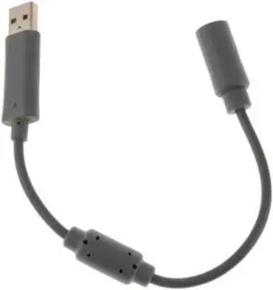 Aomoproing 23cm USB Dongle Breakaway Connection Cable Cord Adapter for Microsoft Xbox 360 Controller