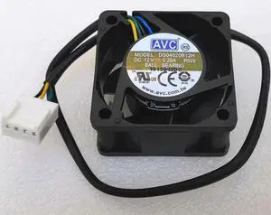 Aomoproing dicated Cooling Fan For AVC DS04020B12U 4020 40MM 4CM 40X40X20 DC 12V 0.25A for Jetson Nano, PWM Speed Adjustment Strong Air