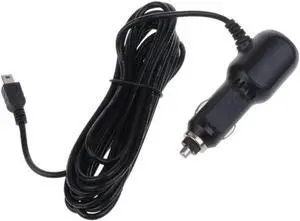 Aomoproing Car Charger GPS Charger Cable Mini USB Power Cord Cable Single Port USB Vehicle Power Charging-Cable Cord 3.4m/11ft