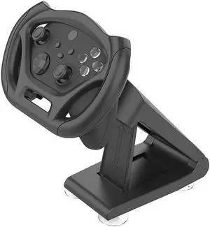 Aomoproing Racing Car Steering Wheel Durable Stable with Suction Cup for Xbox Series S/X Game Controller