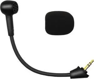 Aomoproing Replacement Gaming Headphone Mic Compatible for Kingston HyperX Cloud Alpha S/Alpha Gaming Headset,with Foam Cover Noise Cancell