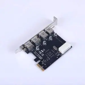Aomoproing 4 Port USB 3.0 PCI-e Expansion Card PCI Express PCIe USB 3.0 Hub Adapter 4-port USB3.0 Controller USB 3 0 PCI E PCIe Express 1x