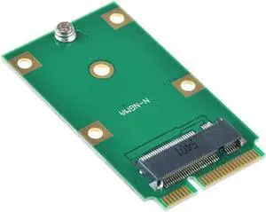 Aomoproing FOR B key M.2 NGFF SSD to Mini PCI-E MSATA Adapter Card Replacement Converter