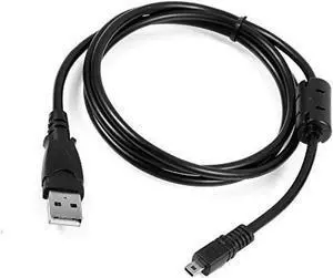 Aomoproing USB DATA CABLE FOR SONY ALPHA DSLR-A330 A350 A700 A900 8pin