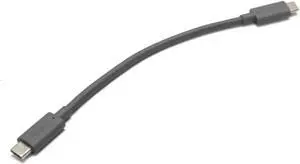 Aomoproing USB 3.1 5Gbps 3A Gen 1 Type-C TO C Cable SSD hard disk data cable Mobile hard drive cable 18CM