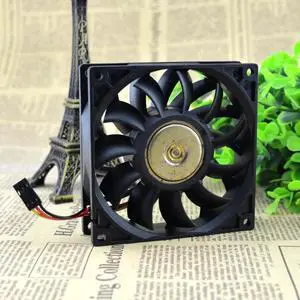 Aomoproing 90*90*25mm 3-wire FFC0924B 9025 90mm 0.60A Super with speed sensor ball bearing cooling fan
