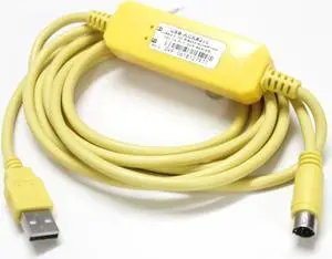 Aomoproing USB-ACAB230 Cable USB-DVP Delta PLC Programming Cable USB TO RS232 Adapter For ES EX EH EC SE SV SS Series Cable Aomoproing USB-ACAB230 Cable USB-DVP Delta PLC Programming Cable USB TO RS232 Adapter For ES EX EH EC SE SV SS Series Cable