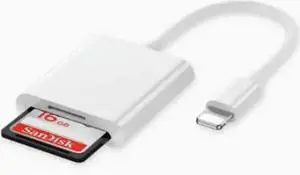 Aomoproing FOR SD Card Reader for OTG Adapter Camera Dongle 128gb 200gb camera video photo file iOS