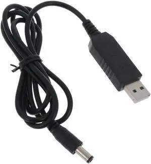Aomoproing USB Cable 5V Boost to 12V Voltage Converter USB Power Boost Line Step Up Boost Chargers USB Power Charge