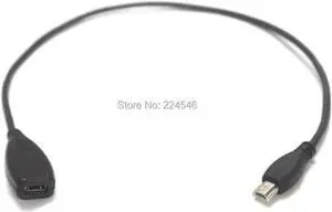 Aomoproing USB Mini-A HOST Extension Cable Mini-A to Mini-B Cable for PDA smartphones
