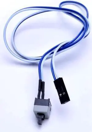 Aomoproing Computer host switch cable ATX chassis switch cable computer switch cable host switch button restart line