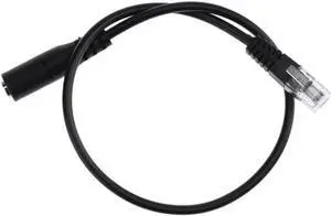 Aomoproing 2021 HOT Practical Headset Buddy 3.5mm Smartphone Headset to RJ9 Phone Adapter Cable Useful Cable High Performance