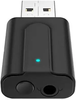 Aomoproing 3.5mm Bluetooth Receiver AUX USB Wireless Bluetooth 5.0 Transmitter Receiver Audio Music Adapter For TV Computer Car