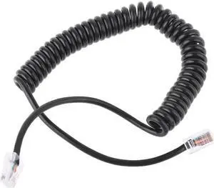 Aomoproing 8Pin RJ45 to RI45 Speaker Mic Cable Line for ICOM HM-98 HM-133 HM-133V HM-133S
