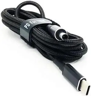 Aomoproing 100W USB Type C male Fast Charging Cable for Inspiron 11 13 14 15 3000-7000 Series Vostro 5502 5401 USB-C to 4.5X3.0mm Adap