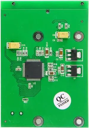 Aomoproing SATA SSD HDD Converter 40 Pin ZIF CE 1.8 Inch SSD/HDD to SATA Adapter Board with LIF Flat Cable
