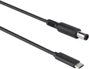 Aomoproing Power Adapter Cable, Type-C Male to 7.4mm x 5.0mm Power Adapter Cable Special for Series Notebook