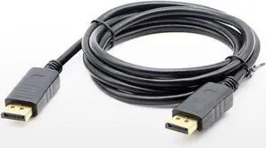 Aomoproing Data cable 1.8m dp line displayport line DP to DP male to public computer TV HD cable