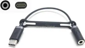 Aomoproing USB Type C to 3.5mm Audio Headphone Jack Adapter Cable USB-C 3.5mm for Moto Z Box Only