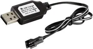 Aomoproing Charging Cable USB Charger Ni-Cd Ni-MH Batteries Pack SM-2P Plug Adapter 4.8V 250mA Output Toys Car Aomoproing Charging Cable USB Charger Ni-Cd Ni-MH Batteries Pack SM-2P Plug Adapter 4.8V 250mA Output Toys Car
