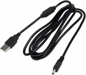 Aomoproing USB Cable USB 2.0 Type A to Mini B Cable Male Cord for GoPro Hero 3+, Hero HD, PS3 Controller, MP3 Players 2PCS/LOT