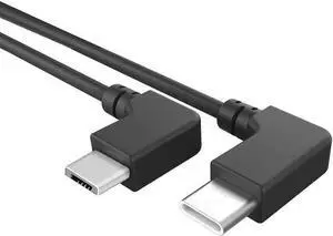 Aomoproing USB to Type C Data Cable 11.8 inch 90 Degree Video Data Cable for Mavic 2 Zoom/Mavic 2 Pro/Mavic Air/Mavic Air 2/Mavic