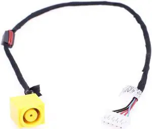 Aomoproing Suitable For Laptop Built-in Power Adapter Cable E430 E430C DC JACK Cable Charging Port Connector