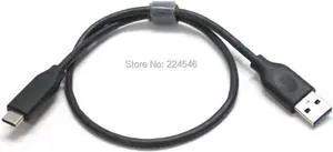 Aomoproing USB-C Type C USB3.1(Gen2/10G) Data Sync Charger Power Cable Cord for T5 Portable SSD 250GB/500GB/1TB/2TB 0.45m