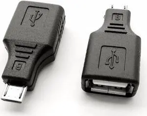 Aomoproing 2pcs/lot USB 2.0 Micro USB Male to USB Female Host OTG Adapter for Adroid mobile phones or smart tablets