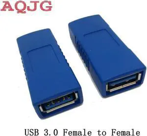 Aomoproing USB 3.0 Type A Female to Female Plug Adapter Extension Connector Coupler USB 3.0 to usb 3.0 extend adapter AQJG Aomoproing USB 3.0 Type A Female to Female Plug Adapter Extension Connector Coupler USB 3.0 to usb 3.0 extend adapter AQJG