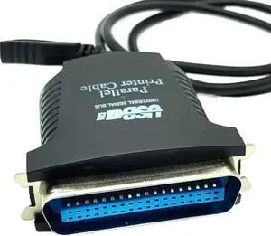 Aomoproing USB to Parallel Printer Cable, 36pin USB Port Adapter Adaptor Cable Lead