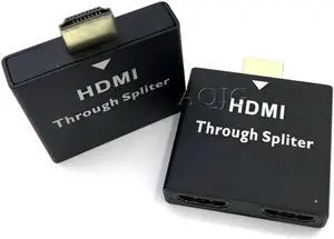 Aomoproing HD-MI Compatible Splitter One Input To Two Output Adapter Cable For Playstation TV Camera HD-MI Converter Multimedia Devices