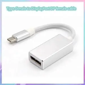 Aomoproing USB C to DP Cable USB3.1 Type C to DisplayPort DP female 4K UHD adapter for Macbook