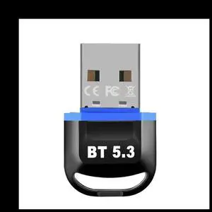 Aomoproing USB Bluetooth Adapter for Pc USB Bluetooth Dongle 5.3 Wireless Bluetooth Connector Receptor USB Key for Computer